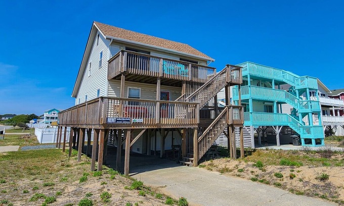 Sea Retreat House | Wake up and salt air with this 4 BR Semi-Oceanfront, dog friendly home w/Private Pool!