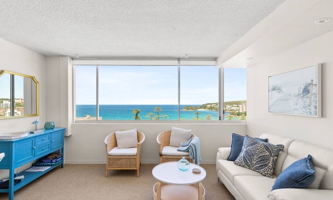Manly Apartment | Wake Up to the Ocean: 1-Bed with Pool & Views