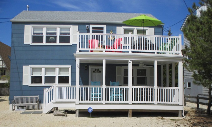 Harvey Cedars House | Walk to beach , bay , shopping & restaurants , Sunset Views at end of our st 1