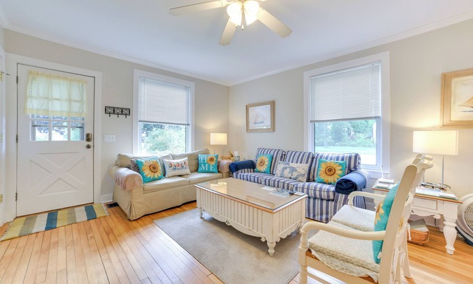 Charlevoix Cottage | Walk to Lake Michigan: Pet-friendly Charlevoix Gem