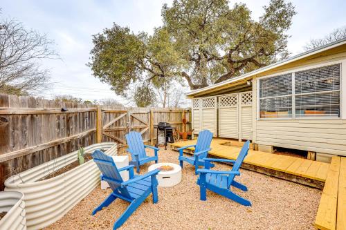 Bandera House | Walk to Main Street Cottage with Deck in Bandera!