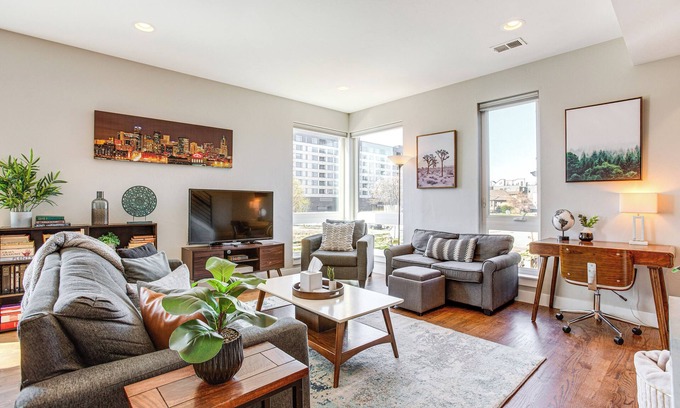 West Colfax House | Walk to Mile High Stadium: Modern Denver Townhome