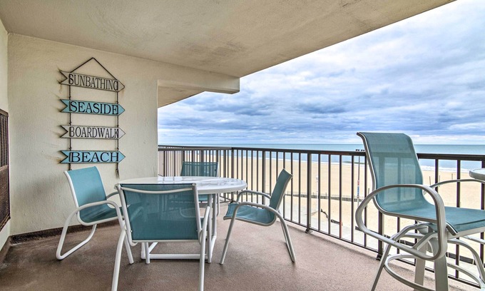 Ocean City Condo | Walk to Ocean City Boardwalk: Waterfront Condo