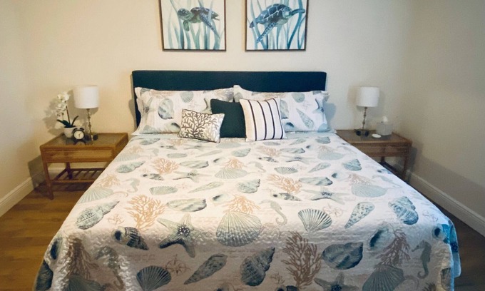 Cocoa Isles House | Walk to the beach! Comfortable 3-bedroom house in amazing Cocoa Beach sleeps 6.