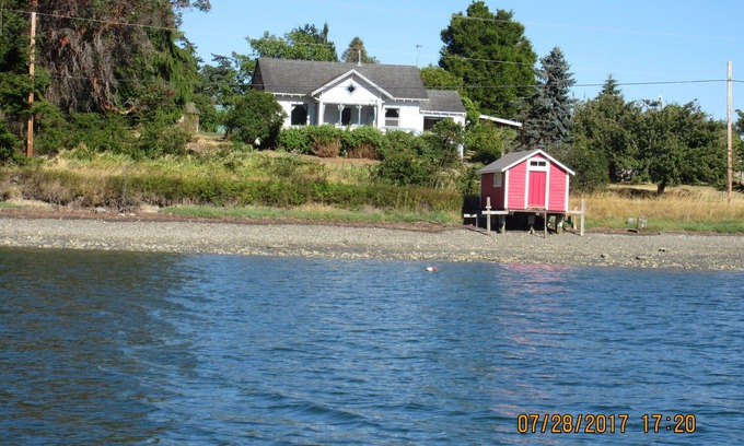 Marrowstone House | Water front property with spectacular views.