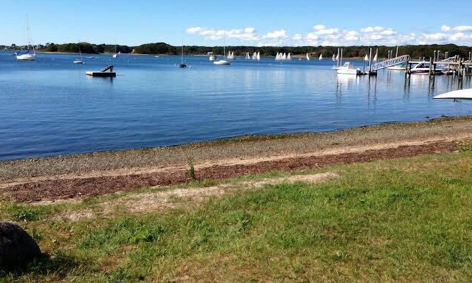Narragansett Cottage | Water view, Beachfront Sandy Beach Vacation Property