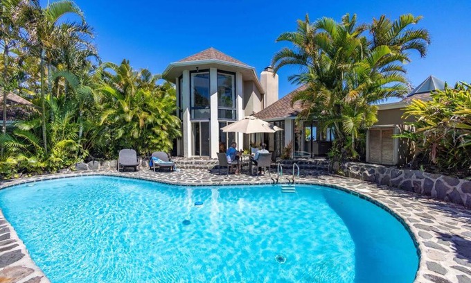 Haiku Villa | Waterfall House with Ocean Views in Haiku, Maui