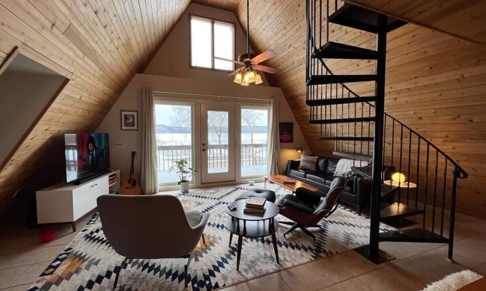 Pepin House | Waterfront A-Frame w/Perfect View of Lake Pepin!