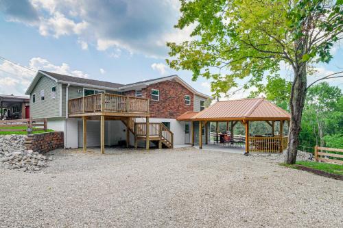 Cub Run House | Waterfront Escape in Cub Run with Deck and Hot Tub!