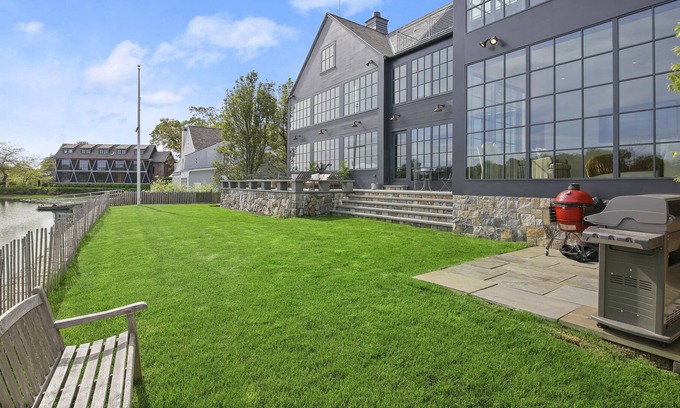 Rowayton House | Waterfront home in heart of Rowayton with dock and beach access