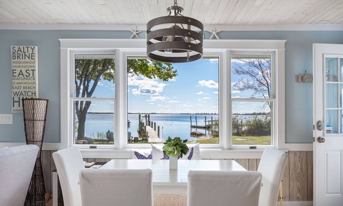 Charlestown Cottage | Waterfront home with private dock, kayaks & paddleboard!