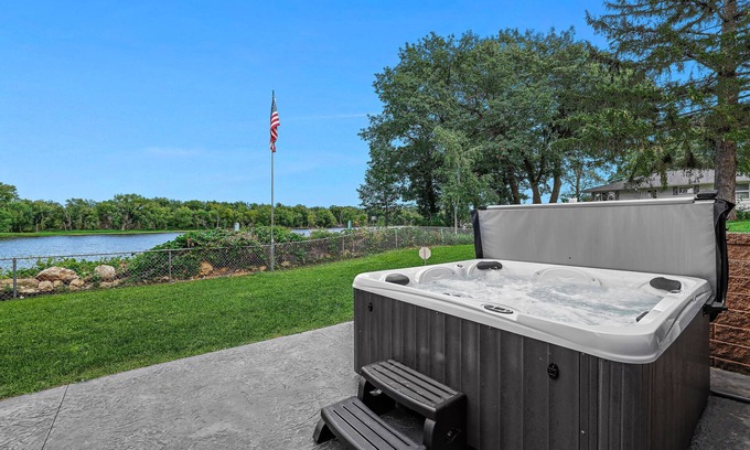 Marshland House | Waterfront Home with HOT TUB, Large Dock, Game Room, Movie Theater