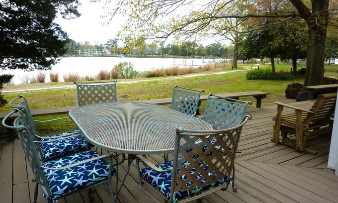 Rehoboth Beach Ski Chalet | Waterfront! New listing! Idyllic chalet in amenity rich community.