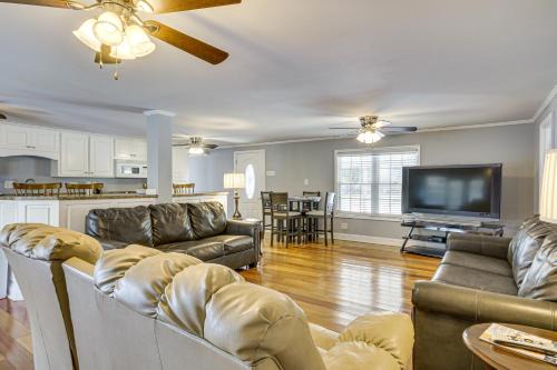 Hollands Landing House | Waterfront Prosperity Home with Dock Walk to Marina