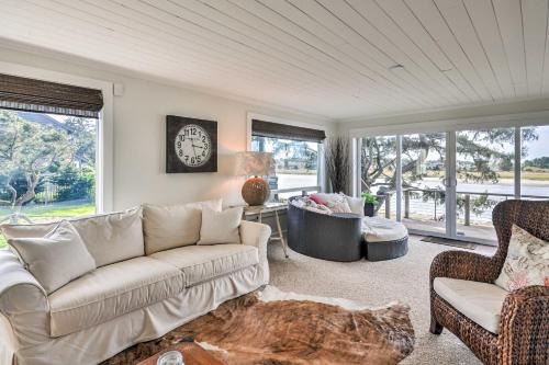 Seaside House | Waterfront Seaside Beach Home with Views and Hot Tub!