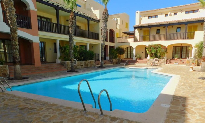 Villaricos Apartment | Waterfront Two Bedroom in Secure Marina Complex