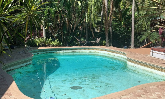 Riverside Heights House | Waterfront Urban Paradise w/heated pool and hot tub, in the center of Tampa