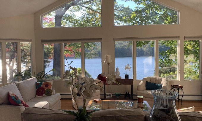 Saunderstown House | Waterfront - Waterfront, dock. Off season rates Sep - Apr