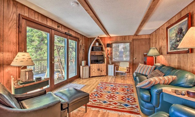 Pine River House | Waterfront Whitefish Lake Home with Dock!