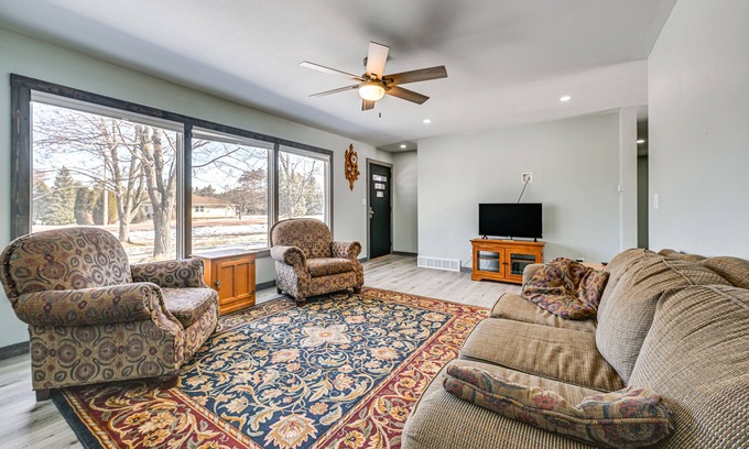 Rib Mountain House | Wausau Home w/Yard: 1 Mi to Granite Peak Ski Area