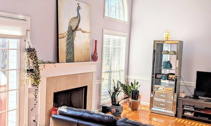 Jonesboro House | Welcome home! Lush, private room