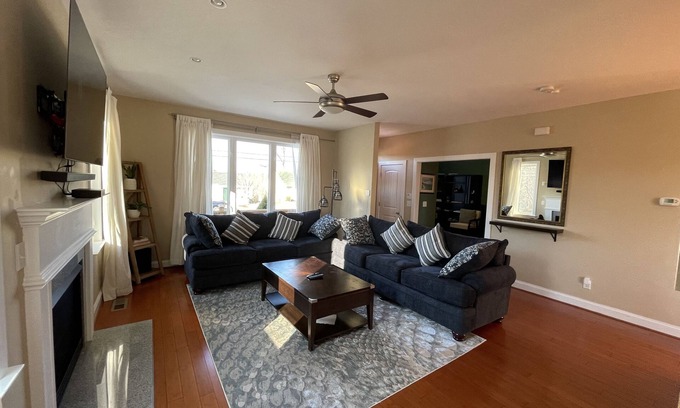 Fry's Spring House | Welcome to Charlottesville, our comfortable home. Enjoy, Experience, and Explore