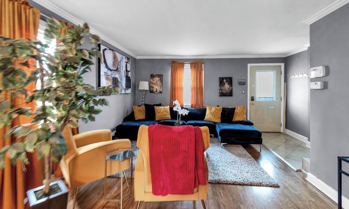 Hopelawn House | Welcome to Nest Away-your cozy home away from home! Designed for comfort/style.