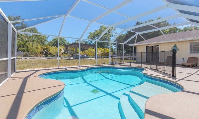 Rockledge House | Welcome to Your Coastal Oasis! Pool Home 20 Mins to the Beach and Port!