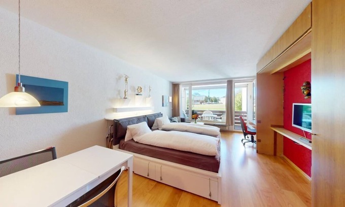 Sankt Moritz-Bad Apartment | Well-maintained apartment house with holiday apartments in a prime location in S