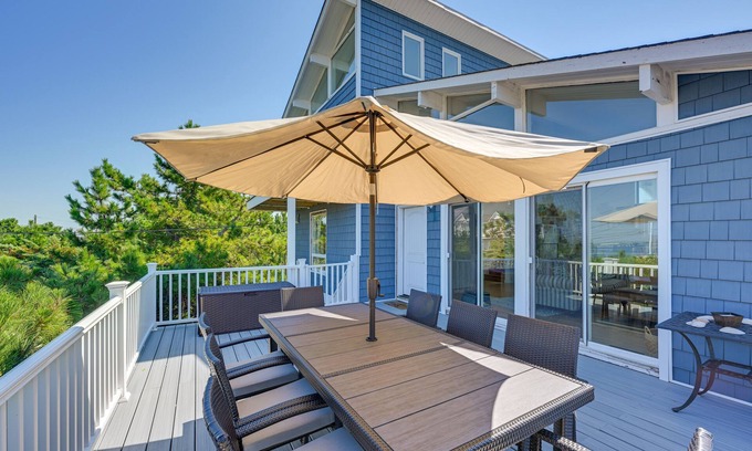 West Hampton Dunes House | Westhampton Beach Home w/Deck + Ocean Views!