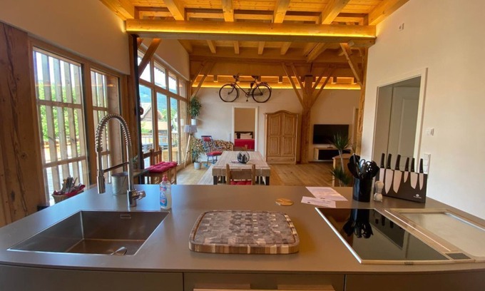 Unterammergau House | Wetztstoa-loft - Gasthof Stern