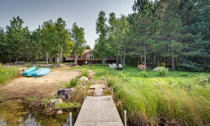 Bigfork House | White Swan Lake Home Near Hiking and Snowmobiling!