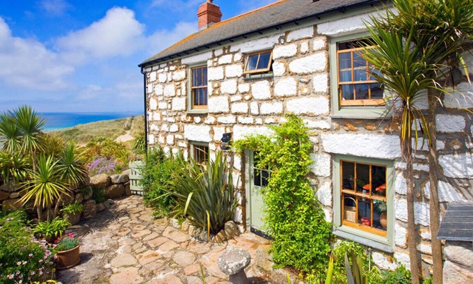 Sennen Cove Cottage | Whitebreakers, Beach Cottage, Sea-views, Garden