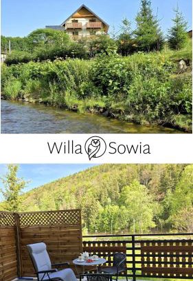 Stronie Slaskie Apartment | Willa Sowia nowy apartament z prywatnym tarasem i widokiem na góry