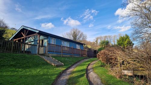 Burgh Island Ski Chalet | Willows Lodge, set in the valley near Bantham