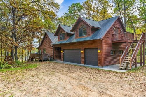 Crosslake House | Winter Hideaway Lakeside Cabin Snowmobile