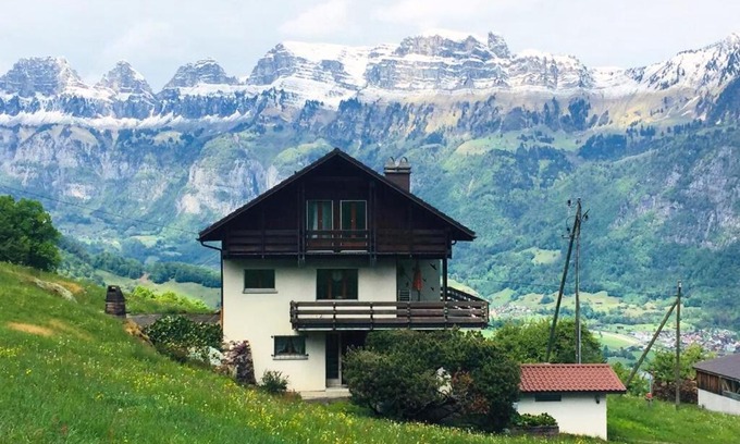 Pfaefers Dorf Apartment | Wohnung in Bergchalet