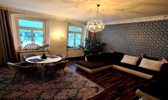 Dorfstadt Apartment | Wohnung in Falkenstein mit Kaminofen