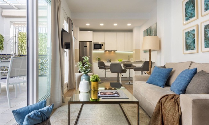 San Vicente Apartment | Wonderful Duplex in Seville center . Baños Terrace