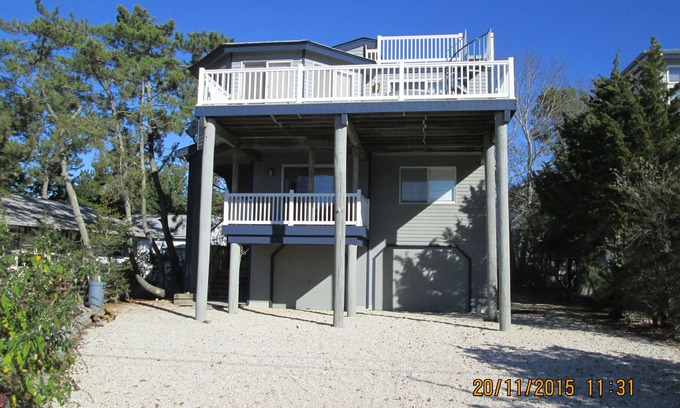Barnegat Light House | Wonderful Family Home On Ocean Block With Ocean Views From Rooftop Deck