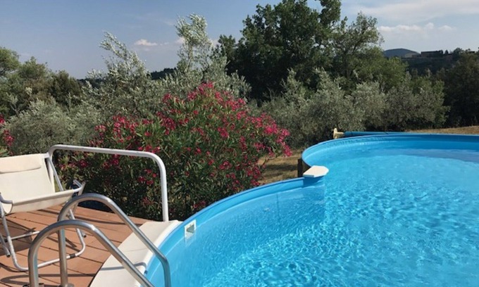 Montepulciano Villa | Wonderful private villa with WIFI, private pool, TV, patio, pets allowed and panoramic view