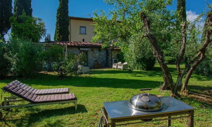 Scandicci Villa | Wonderful private villa for 3 guests with WIFI, A/C, TV and panoramic view