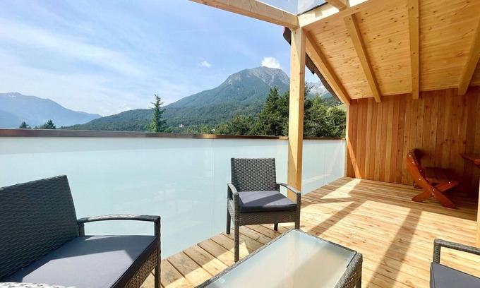 Imst House | Wonderful private villa for 5 guests with A/C, TV, terrace, pets allowed and parking