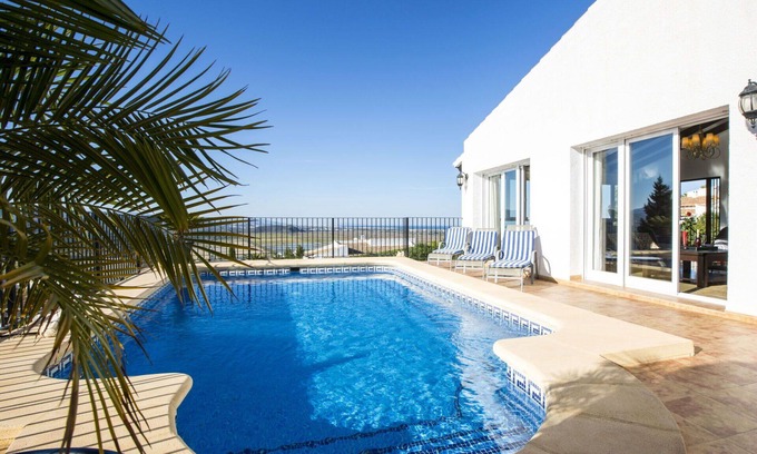Monte Pego House | Wonderful private villa with WIFI, private pool, A/C, TV, terrace, pets allowed and panoramic view