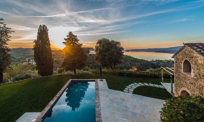 Montecolognola Villa | Wonderful villa with panoramic views, 5 bedrooms, private pool and spa