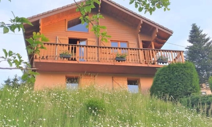 Neuviller-la-Roche Ski Chalet | Wooden chalet with magnificent view