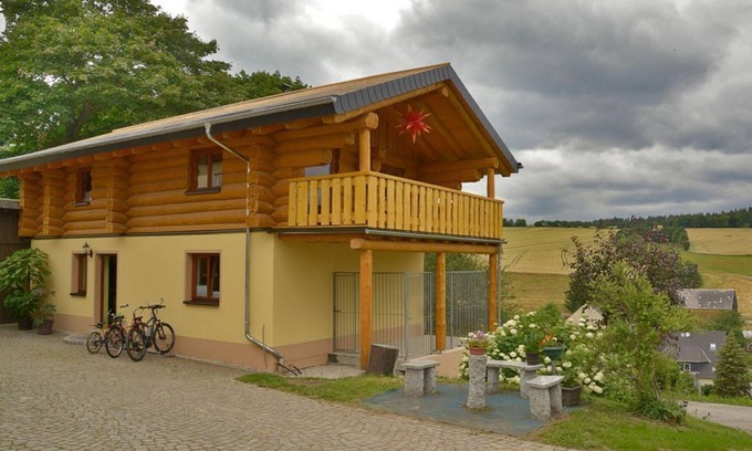 Drebach Other | Wooden log cabin - Ferienhof Kürschner