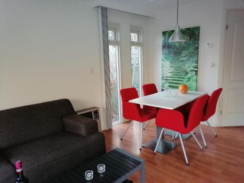 Havelte Ski Chalet | Woodpecker chalet met ruime tuin, bos en bosbad