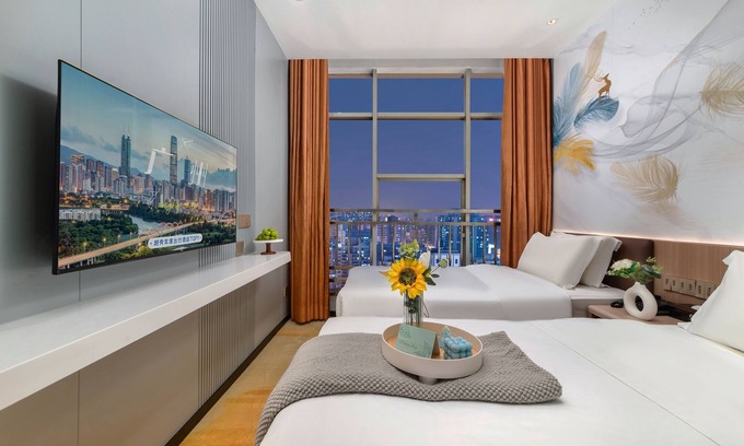 Baiyun Hotel | Xinghe Yuezhi·S Hotel (Guangzhou Yuexiu Park Railway Station Subway Station Baima Clothing City Flagship Store)