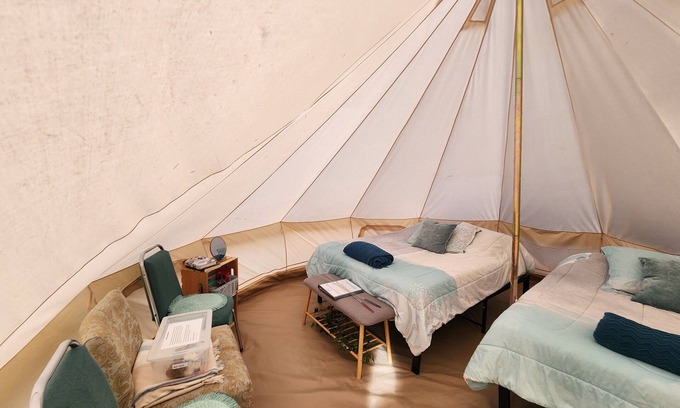 Rosedale Cabin | #Y4 Aurora Haven Yurt- 2 Dbl beds- No pets please
